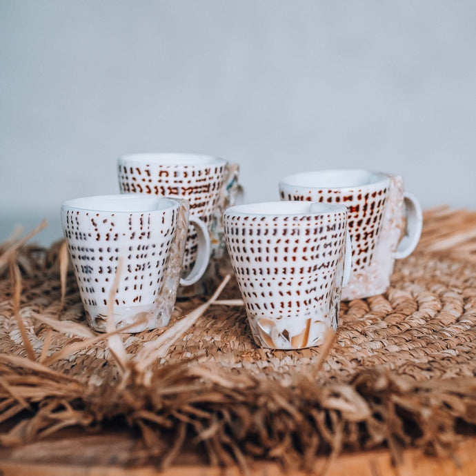 Tasse à café Coquillage Tigre